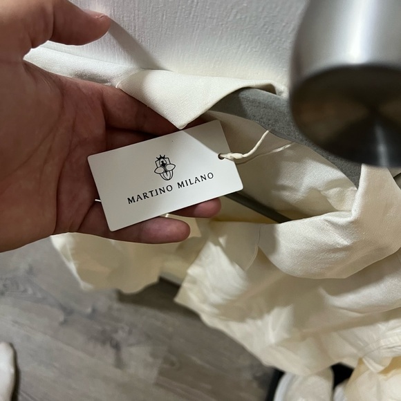 Martino Milano Vincenzo Short Sleeve Linen Shirt - Picture 4 of 4